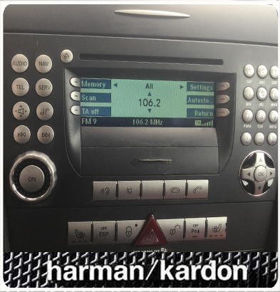 COMAND NTG1 with Harman/Kardon